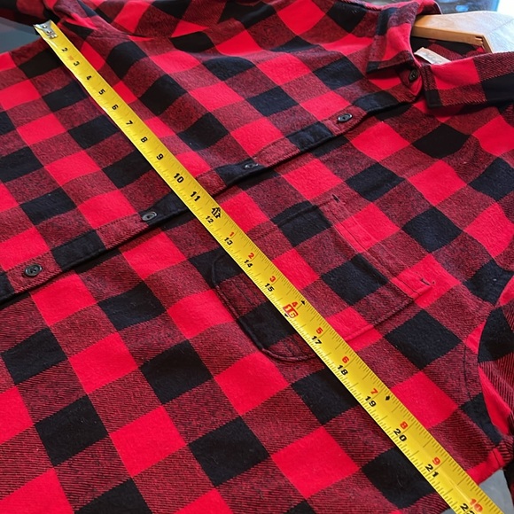 Woolrich, Pemberton, M, buffalo check (red/black plaid), secret pocket with flap - Picture 11 of 12
